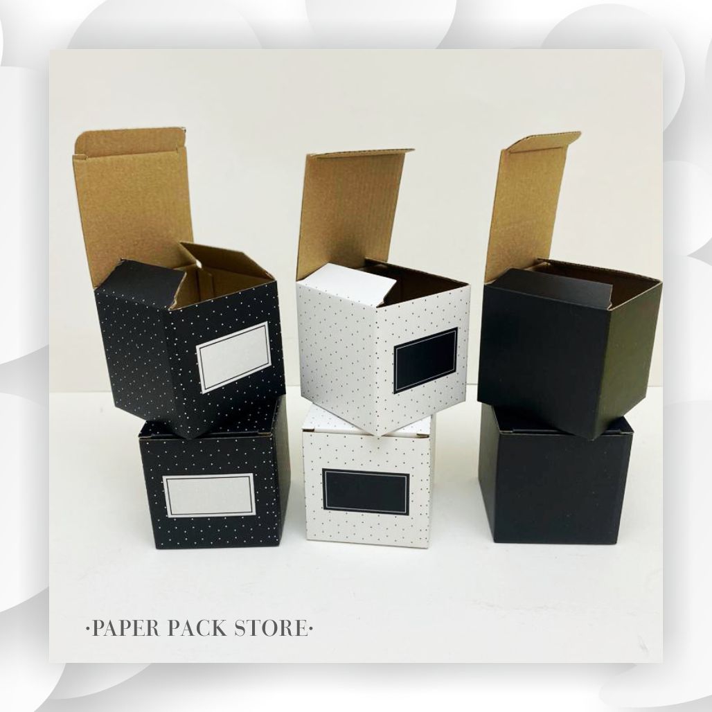 Mikro Ondule Mum ve Hediye Kutusu 7X7X7  25’lik Paket