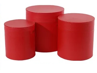 3’lü Set Silindir Kutu 