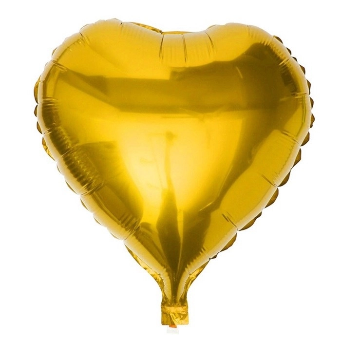 5 inç Kalp Folyo Balon 10’lu