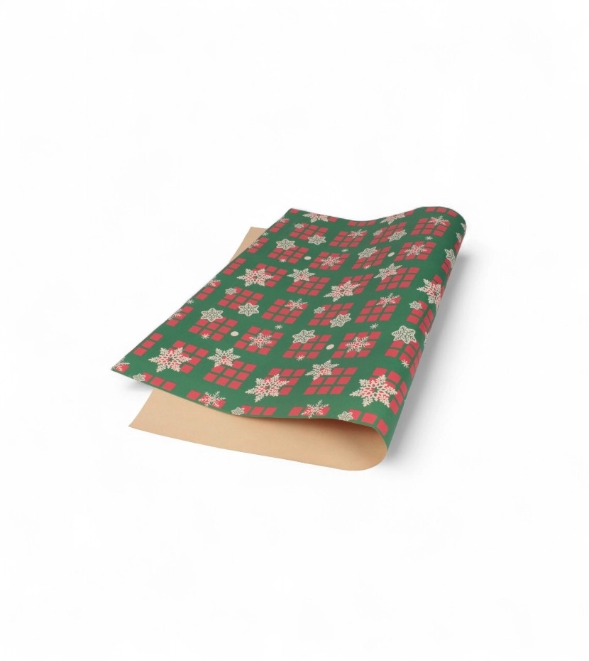 YENİ YIL KONSEPT PAKETLEME KAĞIDI 50X70 10’LU PAKET