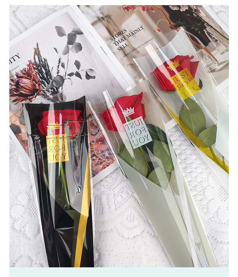 Just For You Tek Gül Jelatin 50’li Paket