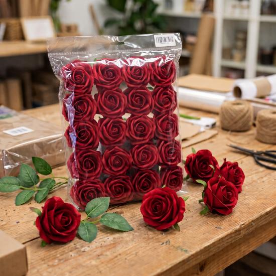 Kadife Kafa Gül 20’li Paket