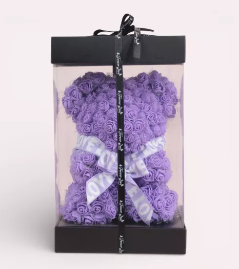 Mini Lateks Güllerden Tedy 25 Cm