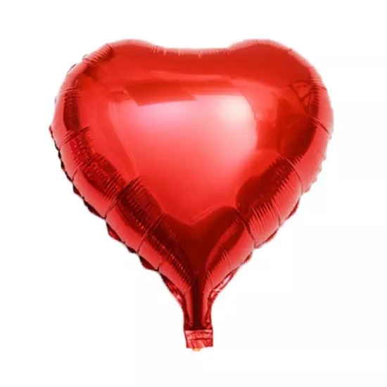 5 inç Kalp Folyo Balon 10’lu