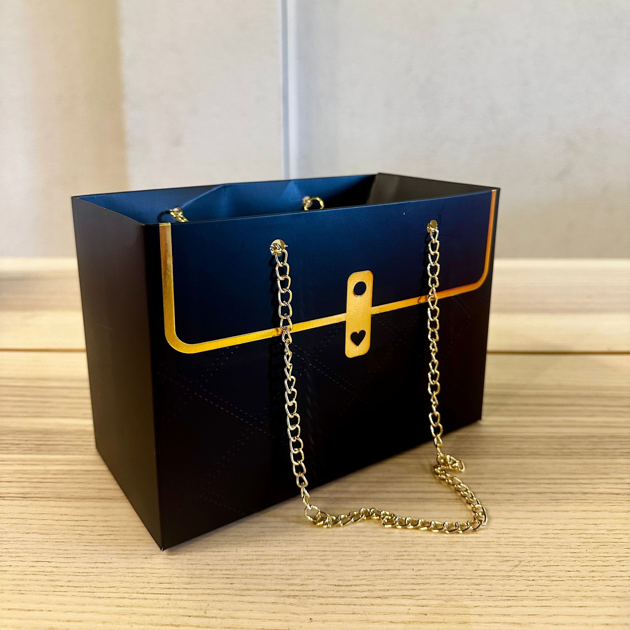 Zincir Saplı Çiçek Çantası 10’lu Paket